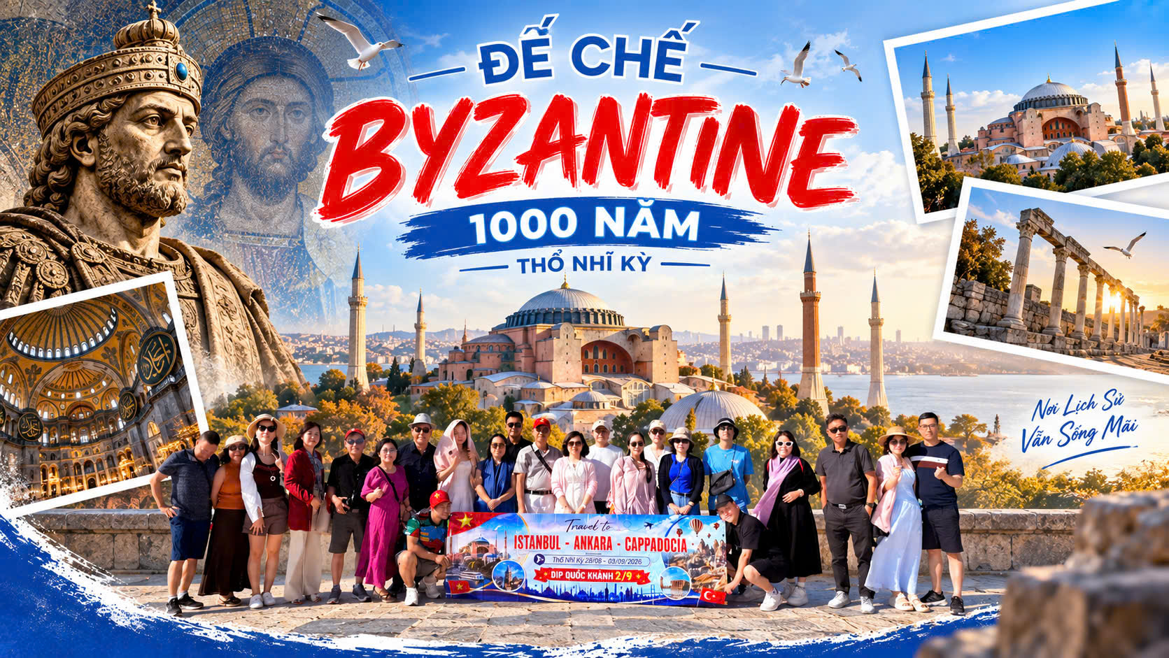 ĐẾ CHẾ BYZANTINE – ĐẾ CHẾ ĐÃ SỐNG SÓT HƠN 1.000 NĂM NHƯ THẾ NÀO?